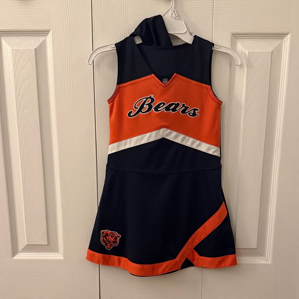 Chicago Bears Girls Sz 5 Years Cheer Dress w/ Bloomers